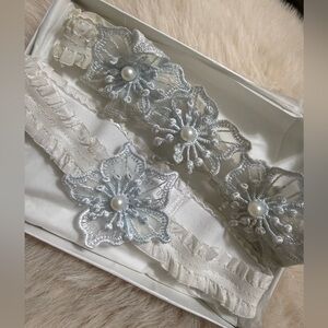 Elegant Lace Bridal Garter Set (Bridal/Wedding)